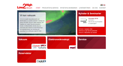 Desktop Screenshot of low2high.se